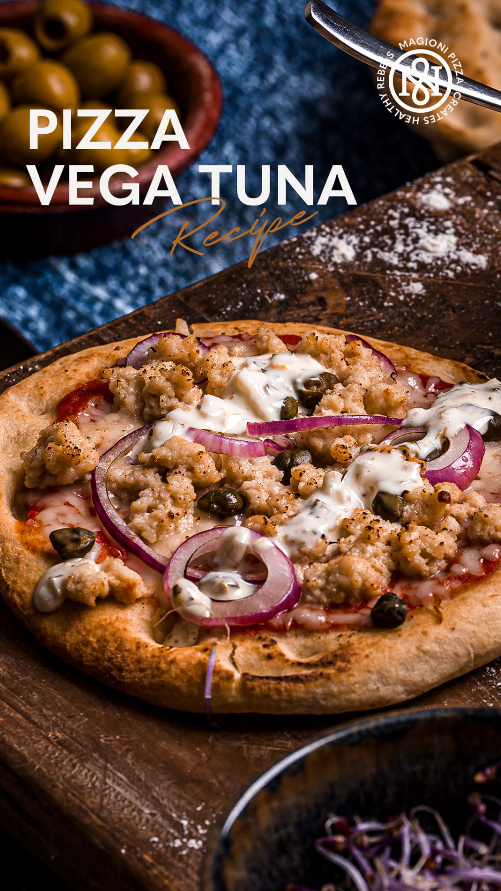 pizza vega tuna